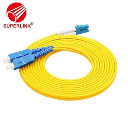 Duplex Mode Tunggal Serat Patch Cord LC-SC